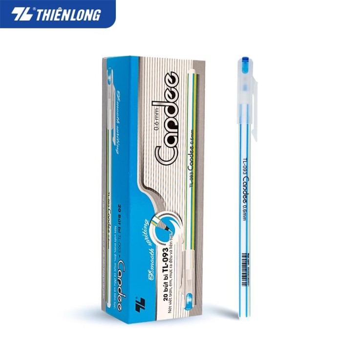 Tên sản phẩm: Bút Bi Thiên Long TL-093 Cadesa – Ngòi 0.6mm