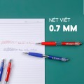  Tên sản phẩm: Bút Bi Thiên Long TL-047 – Ngòi 0.7mm, Mực Xanh/Đỏ/Đen, Thiết Kế Bấm Tiện Lợi