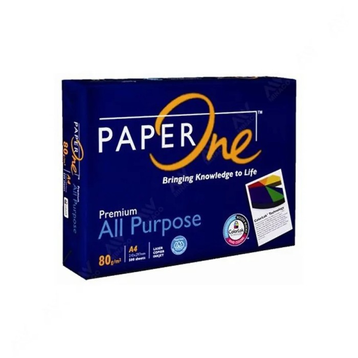 Giấy Paper One 80gsm A4 - Cao Cấp, Sắc Nét Tối Ưu Cho In Ấn Chuyên Nghiệp