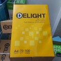 Giấy Delight 70gsm A4 – Giấy In Đa Năng, Trắng Sáng Vượt Trội