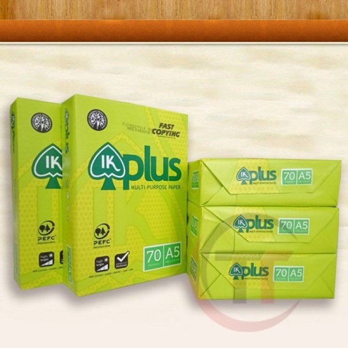 Giấy In A5 IK Plus 70gsm - 500 Tờ