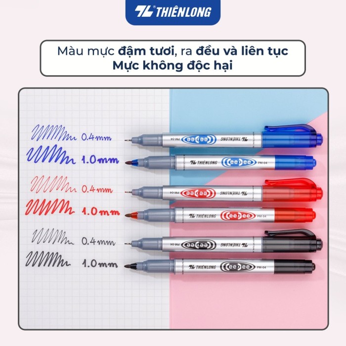 Bút Lông Bảng Thiên Long PM-04