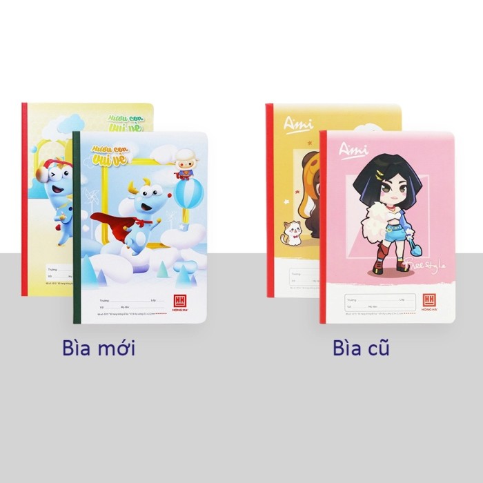 Vở Ô Li Hồng Hà 0515 – Vở 80 Trang Dành Cho Học Sinh Tiểu Học