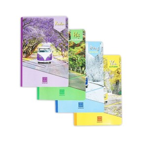 Vở Kẻ Ngang Hồng Hà 72 Trang – Giấy Dày, Mịn, Bìa Mùa Xuân Hạ Thu Đông, Dành Cho Học Sinh và Văn Phòng