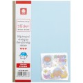 Vở Kẻ Ngang Hải Tiến 80 Trang Sticker Mã 6607 – Thiết Kế Dễ Thương, Giấy Dày Chống Thấm