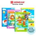 Vở Ô Li Hồng Hà 0563 - Vở 48 Trang Dòng Kẻ 4 Ô Ly Vuông Cho Học Sinh Tiểu Học