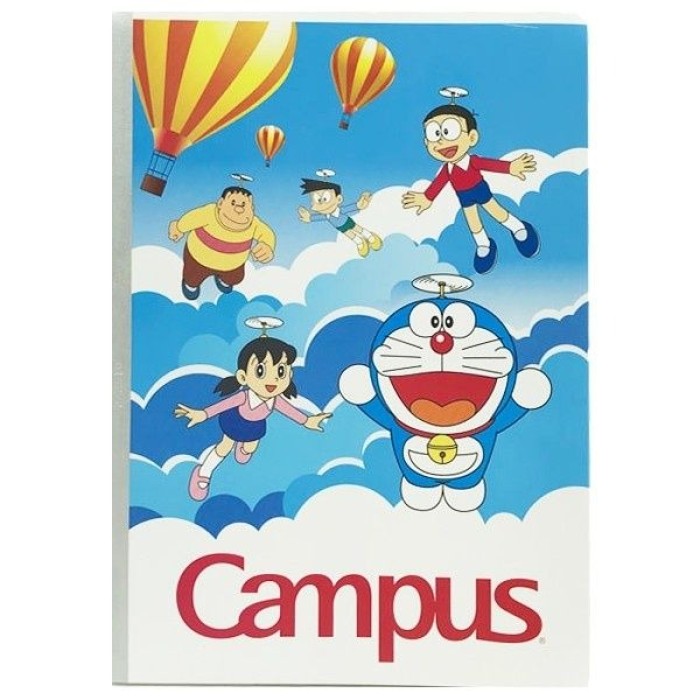 Vở Ô Ly Campus Doraemon Sky – 80 Trang, Bìa Hoạt Hình Độc Quyền, Giấy Trắng Mịn Cao Cấp