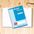 Sổ Kẻ Ngang A4 Sumo MS 3385 – 400 Trang Bìa Cứng Giấy Trắng Mịn Kẻ Rõ Nét