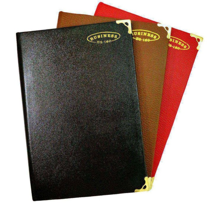 Sổ Da Hải Tiến Business B3 - 160 Trang Khổ Nhỏ 100x150mm Bìa Giả Da Sang Trọng