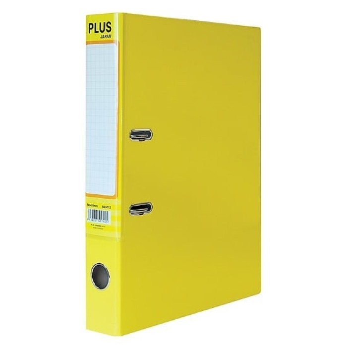 Bìa Còng Plus A4/F4 Gáy 5cm – Lưu Trữ Tài Liệu Dày, Khóa Bật Chắc, Vệ Sinh Dễ