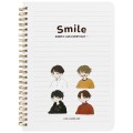 Sổ Lò Xo Smile A5 Hải Tiến 200 Trang – Mã 6744 – Giấy 80 gsm Trắng Mịn, Viết Êm Tay, Bìa Bồi Cứng Khỏe
