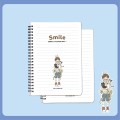 Sổ Lò Xo Smile A5 Hải Tiến 200 Trang – Mã 6744 – Giấy 80 gsm Trắng Mịn, Viết Êm Tay, Bìa Bồi Cứng Khỏe