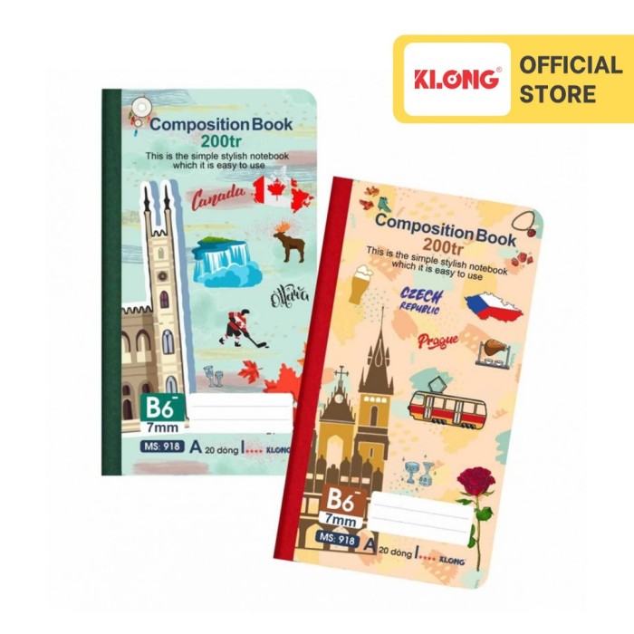 Sổ May Dán Gáy B6 - 200 Trang Mã Số : 918 – Ghi Chép Dễ Dàng, Bền Đẹp Từng Trang Viết