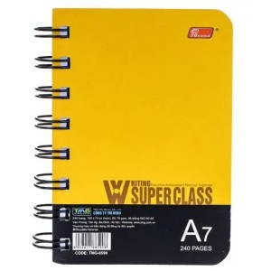 Sổ Lò Xo Grand A7 8590 – 240 Trang – Lựa Chọn Tối Ưu Cho Ghi Chép Và Quản Lý Công Việc