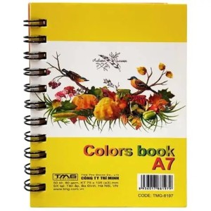 Sổ Lò Xo Colors Book A7 TMG-8197