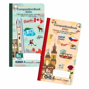 Sổ May Dán Gáy B6 - 200 Trang Mã Số : 918 – Ghi Chép Dễ Dàng, Bền Đẹp Từng Trang Viết