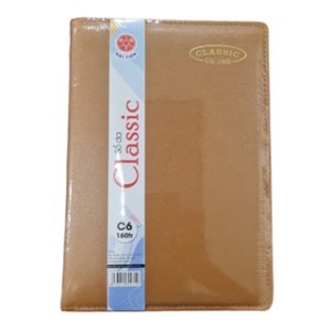 Sổ Da Classic 6 - 160 Trang - Sổ Tay Cao Cấp Dành Cho Doanh Nhân