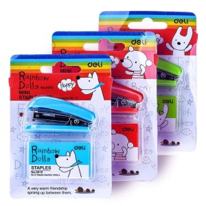 Dập Ghim Số 10 Mini Deli 0253 (Kèm Hộp Ghim) – Nhỏ Gọn, Tiện Lợi, Sẵn Sàng Sử Dụng
