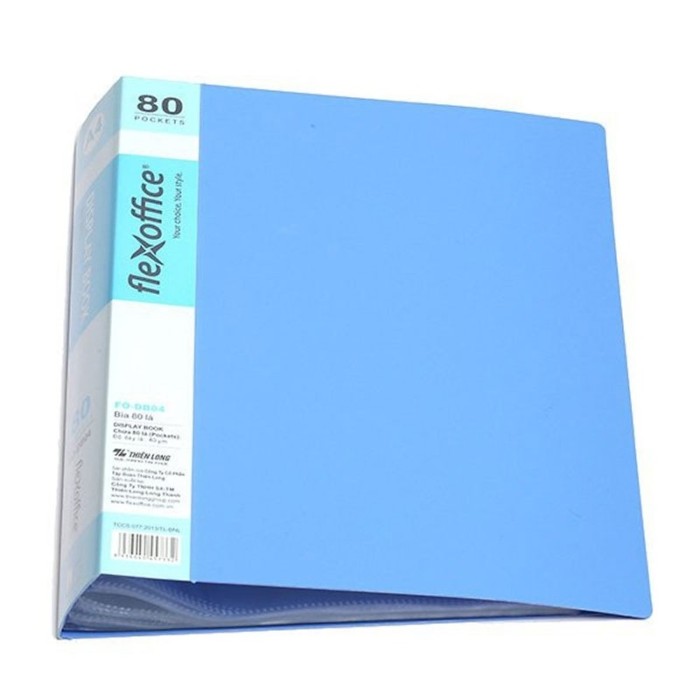 File 80 Lá Thiên Long – Bìa Hồ Sơ Lưu Trữ Lớn, Bền Đẹp, Chống Thấm, Chuẩn Khổ A4