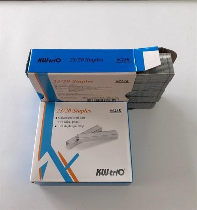 Ghim Dập KW-TriO 23/20 – Kim Bấm Siêu Dày Cho Văn Phòng Lớn, Bấm Tối Đa 180 Tờ
