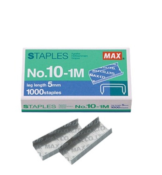 Ghim Dập Số 10 Max – Bền Bỉ, Không Cong Vênh, Dễ Bấm
