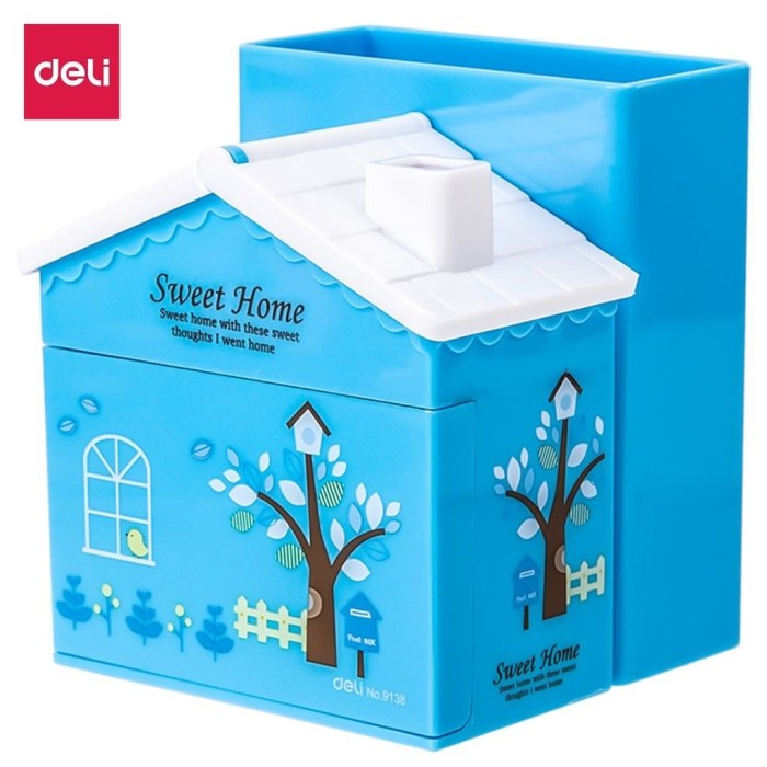 Khay Cắm Bút Học Sinh DELI E9138 – Thiết Kế Đáng Yêu, Tiện Lợi, Giúp Bàn Học Gọn Gàng