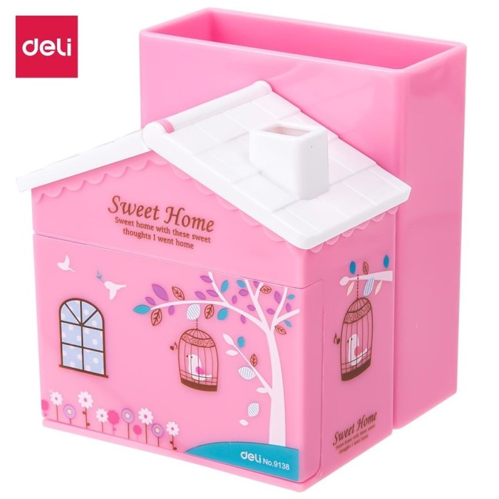 Khay Cắm Bút Học Sinh DELI E9138 – Thiết Kế Đáng Yêu, Tiện Lợi, Giúp Bàn Học Gọn Gàng