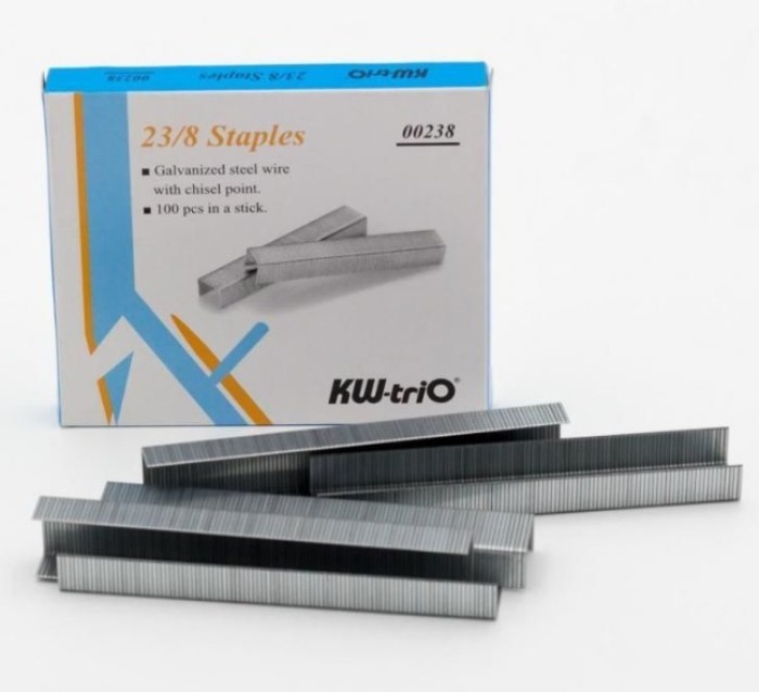Ghim Dập Kw-Trio 23/8 – Ghim Lớn Công Sở, Bấm Dày, Không Cong Gãy