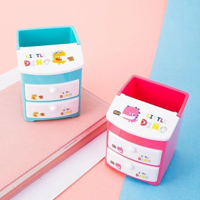 Khay Cắm Bút Học Sinh Deli E9136 – Thiết Kế Ngộ Nghĩnh, Nhiều Ngăn Tiện Dụng, Nhựa Cao Cấp An Toàn