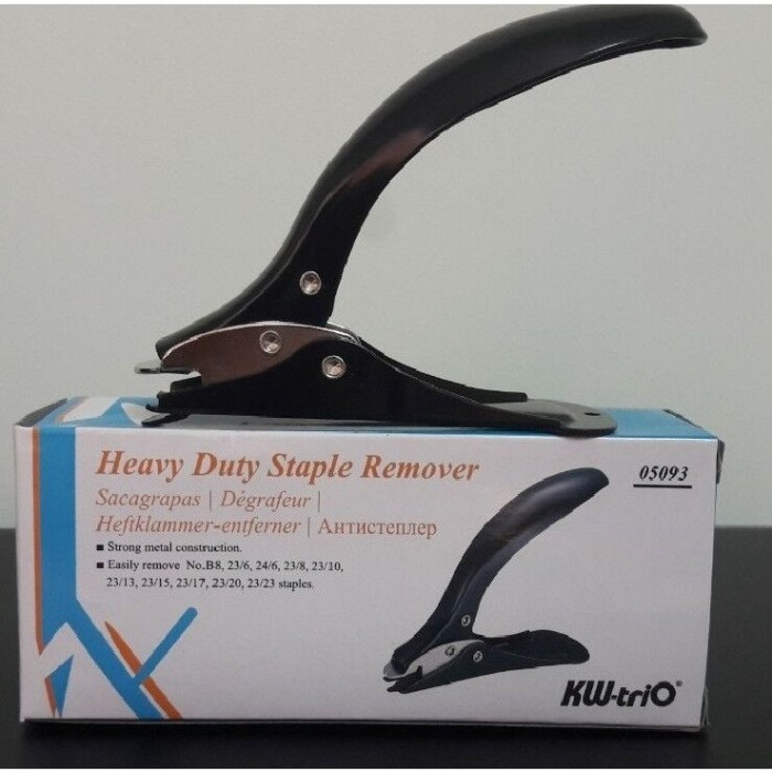 Nhổ Ghim KW-Trio 05093 Kim Loại Cao Cấp Dùng Cho 200 Tờ