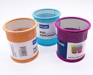 Cắm Bút Sắt Guangbo 5923 – Hộp Cắm Bút Kim Loại Cao Cấp, Bền Đẹp, Sang Trọng