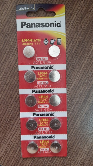 Pin Panasonic LR44 1.5V Alkaline Chính Hãng