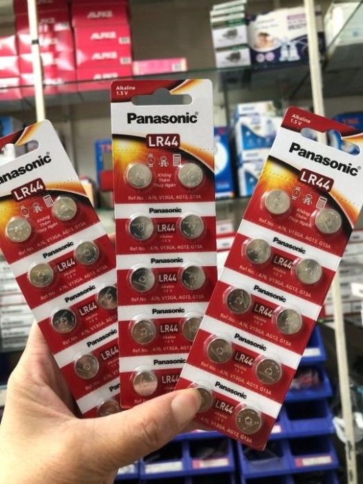Pin Panasonic LR44 1.5V Alkaline Chính Hãng