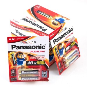 Pin Panasonic Alkaline AA LR6T/2B-V 1.5V Vỉ 2 Viên Chính Hãng