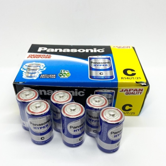 Pin Panasonic Trung C R14 1.5V – Pin Than Chính Hãng Cho Thiết Bị Cỡ Trung