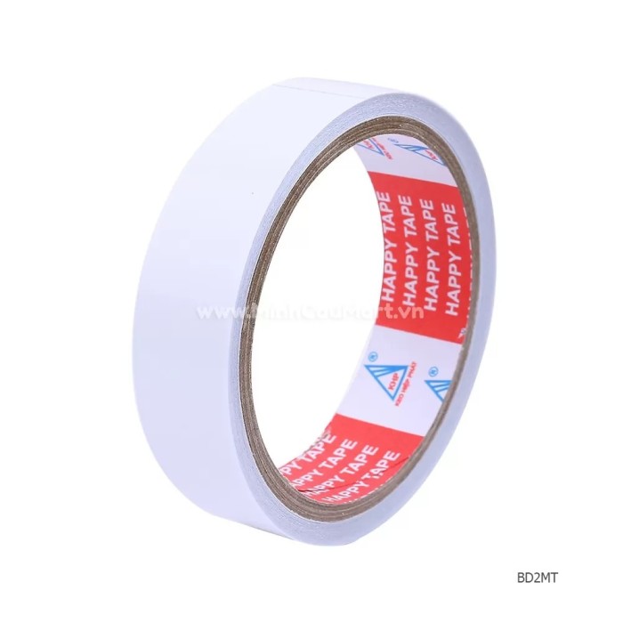 Băng Dính 2 Mặt 2cm Keo Dính Chắc, Dễ Dùng, Đa Năng