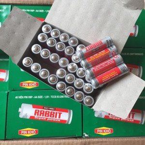 Pin Con Thỏ AA (2A) – Pin Than 1.5V Chính Hãng