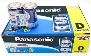 Pin Panasonic Đại D R20 1.5V – Pin Than Chính Hãng Cho Thiết Bị Công Suất Lớn