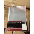 Sơ Mi Lỗ Plus 92-372A – Túi Đựng Tài Liệu A4 11 Lỗ Cao Cấp Trong Suốt