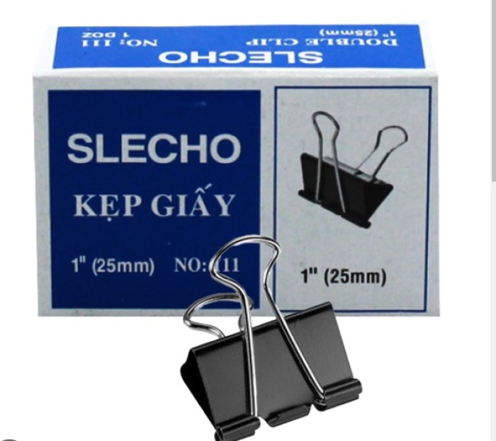 Kẹp Giấy Đen 25mm Echo – Kẹp Chắc Tài Liệu, Bền Bỉ Theo Thời Gian