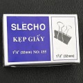 Kẹp Giấy Đen 32mm Echo – Giải Pháp Kẹp Tài Liệu Dày Chắc Chắn, Bền Bỉ