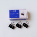 Kẹp Giấy Đen 15mm Echo – Nhỏ Gọn, Tiện Lợi Cho Văn Phòng và Học Tập