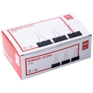 Kẹp Bướm Deli 51mm 38561 – Kẹp Siêu Chắc, Lưu Trữ Tài Liệu Dày Chuyên Nghiệp