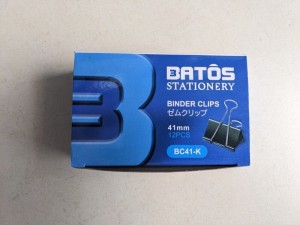 Kẹp Bướm BATOS 41mm – Kẹp Hồ Sơ Dày, Chắc Chắn, Chuyên Dụng Văn Phòng