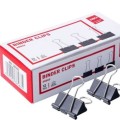 Kẹp Bướm Deli 19mm 38565 – Kẹp Giấy Chắc Chắn, Nhỏ Gọn, Tiện Lợi