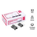 Kẹp Bướm Deli 25mm 38564 – Gọn Nhẹ, Kẹp Giấy Chắc Chắn Cho Công Việc Hằng Ngày