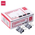 Kẹp Bướm Deli 19mm 38565 – Kẹp Giấy Chắc Chắn, Nhỏ Gọn, Tiện Lợi