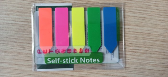 Giấy Note Mũi Tên 5 Màu Sunwood 6646 – Ghi Chú & Đánh Dấu Thông Minh, Dễ Phân Loại