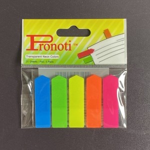 Giấy Note Mũi Tên 5 Màu Pronoti – Ghi Chú & Đánh Dấu Tài Liệu Tiện Lợi, Nổi Bật