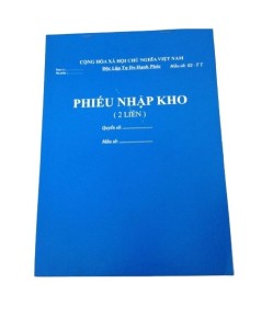 Phiếu Nhập Kho A4 2 Liên – Mẫu Chuẩn Quản Lý Hàng Nhập Chuyên Nghiệp, Rõ Ràng